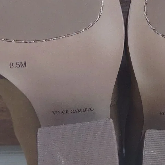 Vince Camuto Tan Ankle Booties - Picture 5 of 9